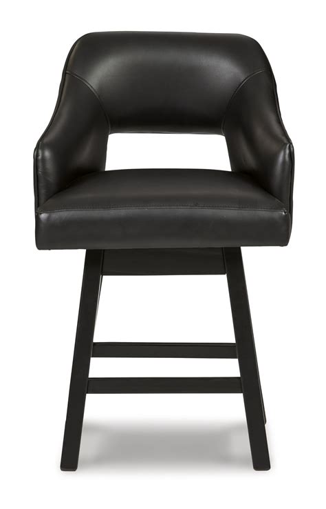 Tallenger Black 24" Barstool - Bars and Barstools | Furniture Deals Online