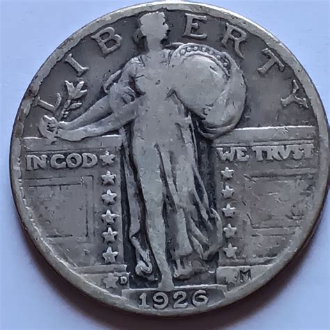 1926-D Standing Liberty Quarter Dollar - For Sale, Buy Now Online ...