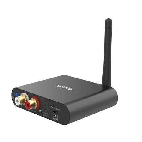 Cubetek Long Range Bluetooth 5.0 Music Receiver, Hi-Fi Audio Adapter ...