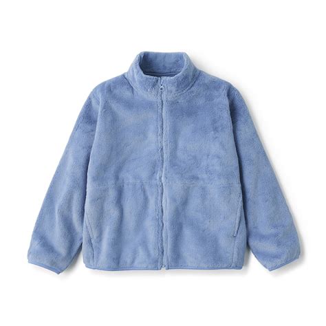 Children's Polyester Warm Fiber Blanket Jacket | 無印良品 MUJI