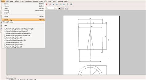 LibreCAD Scale 的图像结果