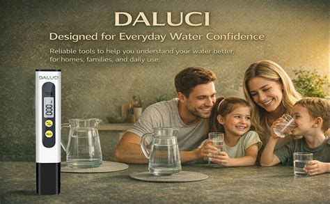 DALUCI TDS Meter for Water Testing | Digital Water Tester PPM Meter ...
