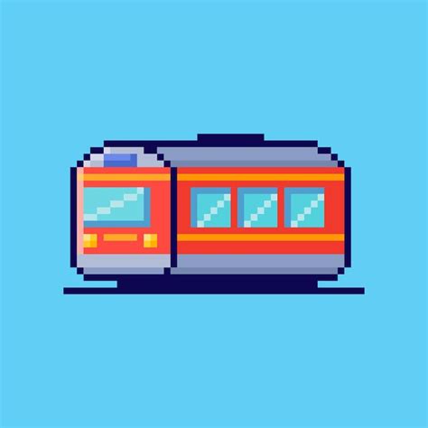Train pixel art Images - Free Download on Freepik
