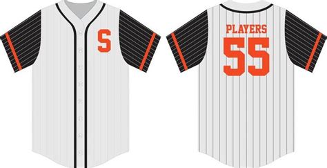 Baseball Jersey Vector 的图像结果