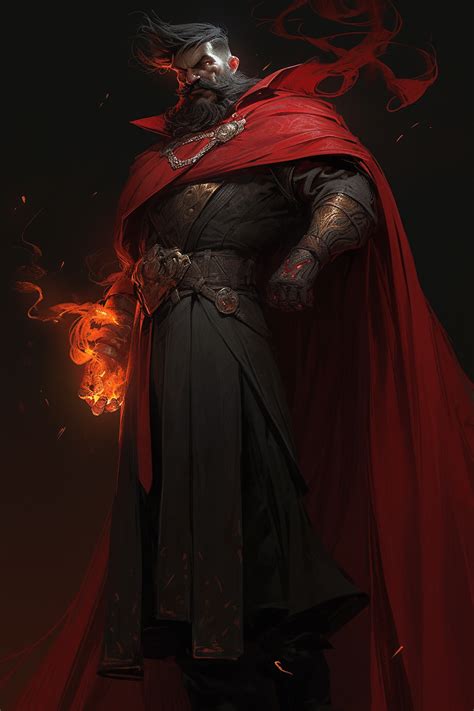 Pyromancer | Character design, Magic, Art in 2023 | Character design ...