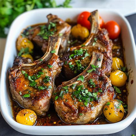 Easy Oven Baked Lamb Chops – Recipe quick and easy