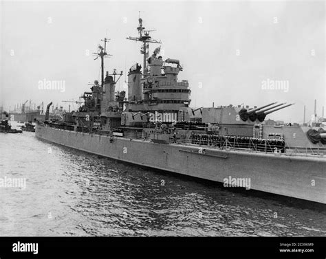 Baltimore class heavy cruiser hi-res stock photography and images - Alamy