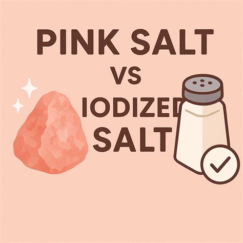 🌸 Pink Salt vs 🧂 Iodized Salt – Which is Better for Your Health? – AltAhar
