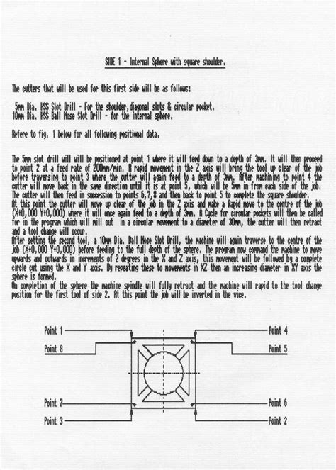 CNC Manual Programming Drawing 的图像结果