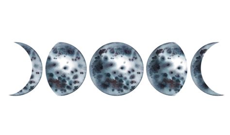 Page 4 | Moon phases png Images - Free Download on Freepik