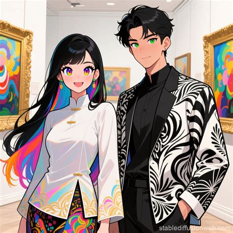 Expressionist Art with Golden Ratio and Gen Z Style | Stable Diffusion Online