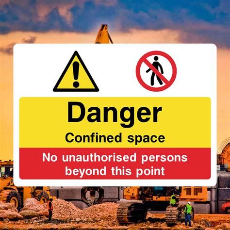 Confined Space Signs