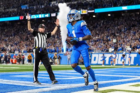 Why Jameson Williams changed to jersey number 1, making his 40 time ...