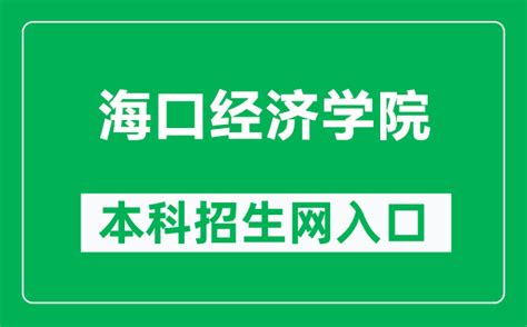 海口经济学院本科招生网网址（https://zs.hkc.edu.cn/）_4221学习网