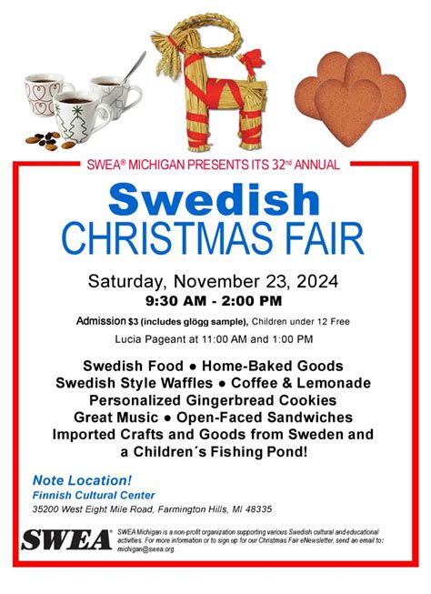 Swedish Christmas Fair 2024 - Michigan