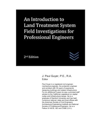 Buy An Introduction to Land Treatment System Field Investigations for ...