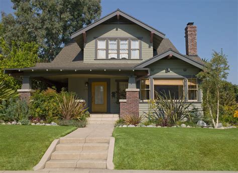 Craftsman House Colors--Photos and Ideas