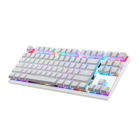 Motospeed K82 RGB Mechanical Keyboard (White) - Poland, New - The ...