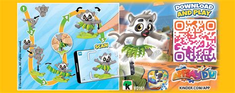 LEAPING LEMUR - Kinder Surprise - Kinder India
