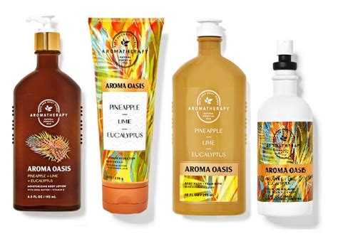Buy Bath and Body Works Aromatherapy AROMA OASIS PINEAPPLE LIME ...