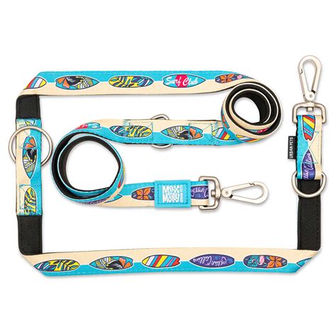 Max&Molly Multi-Leash Aloha - smycz przepinana dla psa, ciekawy wzór, 200cm
