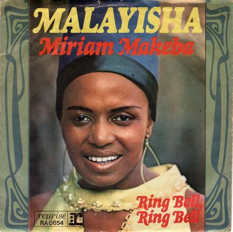 【7″】ミリアム・マケバ マライシャ / リング・ベル, リング・ベル Miriam Makeba – Malayisha / Ring ...