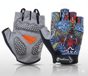 JERN Breathable Anti-slip Cycling Gloves Gel Padding Bike Gloves ...