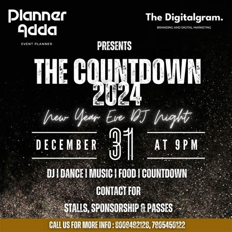 THE COUNTDOWN 2024, Seema Fortune, Near Madhulok Hospital, Kidwai Nagar ...