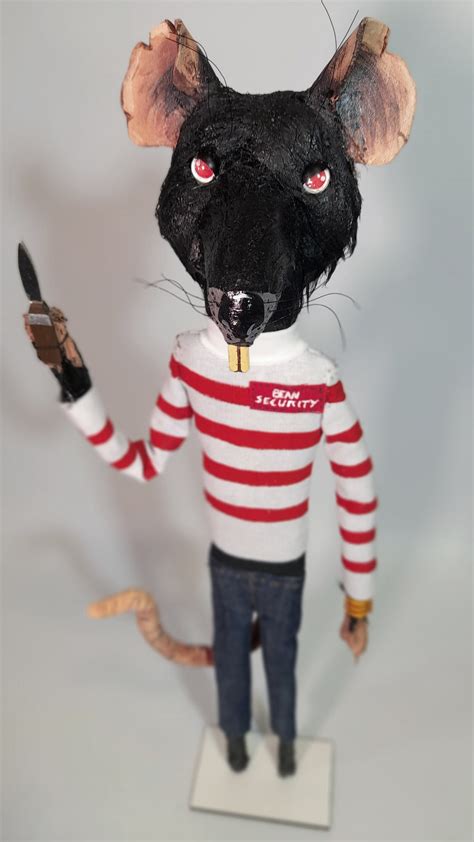 Rat Art Dolls / Fantastic Mr. Fox / Original Art Figurative Art ...