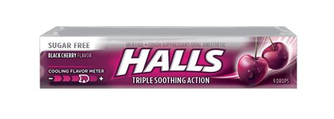 Halls Sugar Free Cough Drops, Black Cherry, 9 Ct (Box of 20) HSA/FSA ...