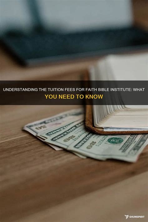 Understanding The Tuition Fees For Faith Bible Institute: What You Need ...