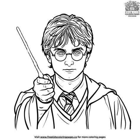 Harry Potter Realistic Coloring Pages
