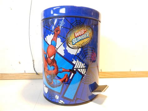Rare SPIDERMAN Movie TRASH CAN Garbage COMIC BOOK Promo MARVEL Peter ...