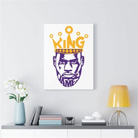 King Lebron James Painting