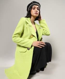 CAMPUS SUTRA Polyester Solid Coat - Buy CAMPUS SUTRA Polyester Solid ...