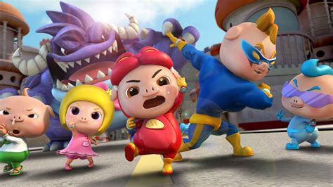 猪猪侠1 魔幻猪猡纪 | Cartoon characters, Mario characters, Character