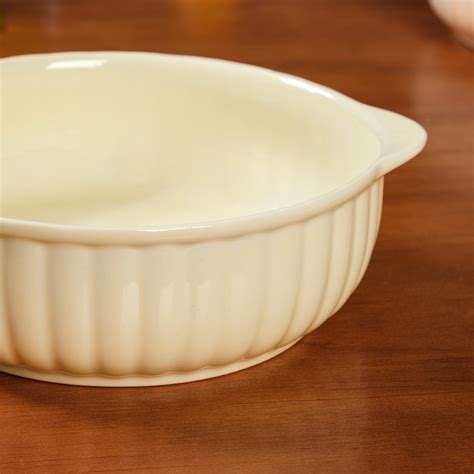 Set Of 2 Glossy Ceramic Bowls For Serving 800ml Online - Premium ...
