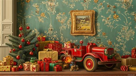 Vintage Christmas Wallpapers - PixelsTalk