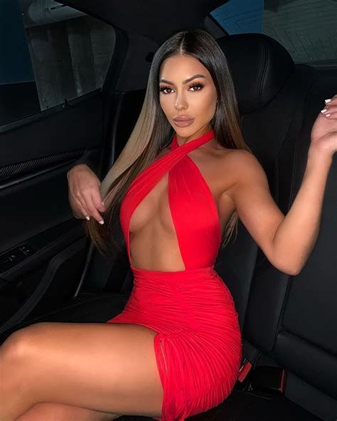 red mini dress
