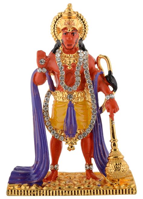 Kulin Metal Lord Hanuman Idol | Statue For Car Dashboard | Home Decor ...