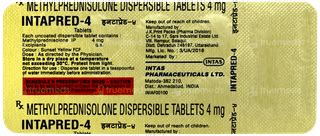 Intapred 4 Tablet 10: Uses, Side Effects, Price & Substitutes