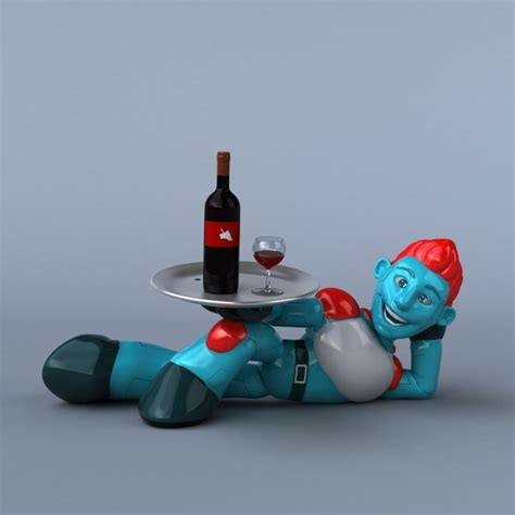 Red Robot Drawing 的图像结果