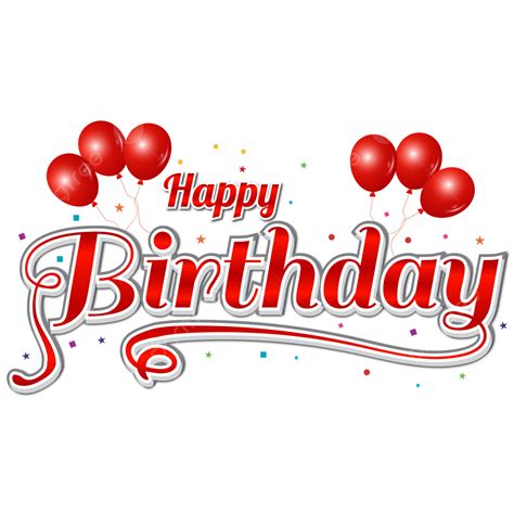 Happy Birthday Read Text, Happy Birthday, Birthday, Birthday Text PNG ...
