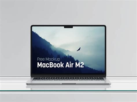 Free M2 MacBook Air Mockup PSD Set - Good Mockups