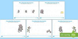 Three Blind Mice Worksheet / Worksheet (teacher made)