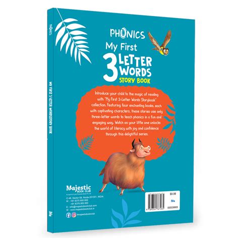 My First Phonics 3-Letter Words Story Books for Kids Age 3+ | Fun Lear