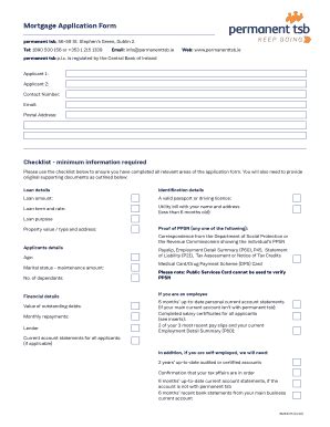 IE Permanent TSB BMK3175 2019-2026 - Fill and Sign Printable Template ...