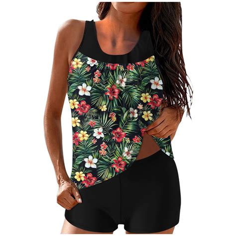 BeAi Womens Swimsuits Plus Size One Piece High Leg Bikini Sets for ...