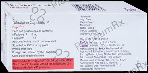Depin 10mg Capsule 30s – Uses, Price, Side Effects | PlatinumRx