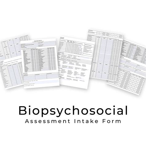 How To Write A Biopsychosocial Assessment Example Of A Biopsychosocial ...